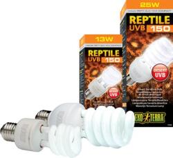 Reptile UVB 150 Lysrørlampe 25W E27 Exoterra