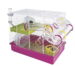 Ferplast laura hamster hvit/rosa 46x29.5x37.5 cm