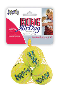 Kong Airdog Squeaker Tennisboll 3Pack S5Cm