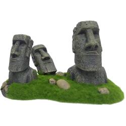 Akvariedekor Moai Statuer på Påskeøya