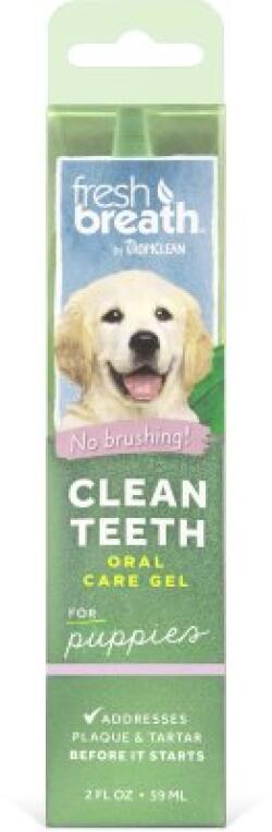 Tropiclean clean teeth oral care for puppies