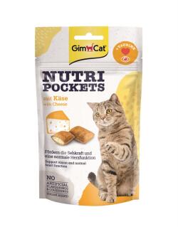 Gimcat Nutri Pockets gobiter katt Cheese & Taurin 