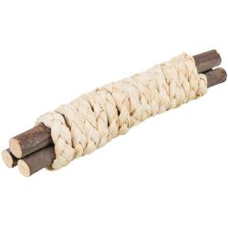 Wooden Sticks With Straw, 15 × 3 Cm